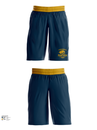 Womens Basketball Shorts, Pequannock Panthers, Women's Basketball, Teamtime, Team time, sublimation, custom sports apparel, team uniforms, spirit wear, spiritwear, sports uniforms, custom shirts, team store, custom team store, fundraiser sports, apparel fundraiser