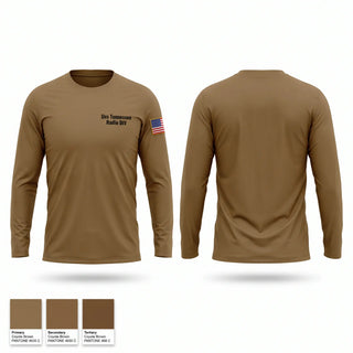 Long Sleeve Performance Shirt, Uss Tennessee Radio DIV, Navy, Teamtime, Team time, sublimation, custom sports apparel, team uniforms, spirit wear, spiritwear, sports uniforms, custom shirts, team store, custom team store, fundraiser sports, apparel fundraiser