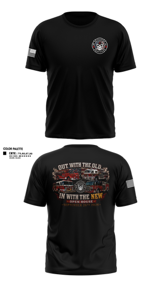 Short Sleeve Performance Shirt, Great Notch Fire Company #4, Fire Department, Teamtime, Team time, sublimation, custom sports apparel, team uniforms, spirit wear, spiritwear, sports uniforms, custom shirts, team store, custom team store, fundraiser sports, apparel fundraiser