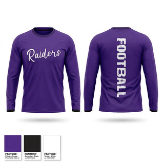 Long Sleeve Performance Shirt, CR Football, , Teamtime, Team time, sublimation, custom sports apparel, team uniforms, spirit wear, spiritwear, sports uniforms, custom shirts, team store, custom team store, fundraiser sports, apparel fundraiser
