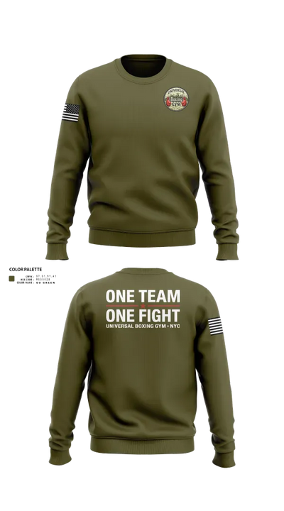 Universal Boxing Gym 90874123 Crew Neck Sweatshirt - 22
