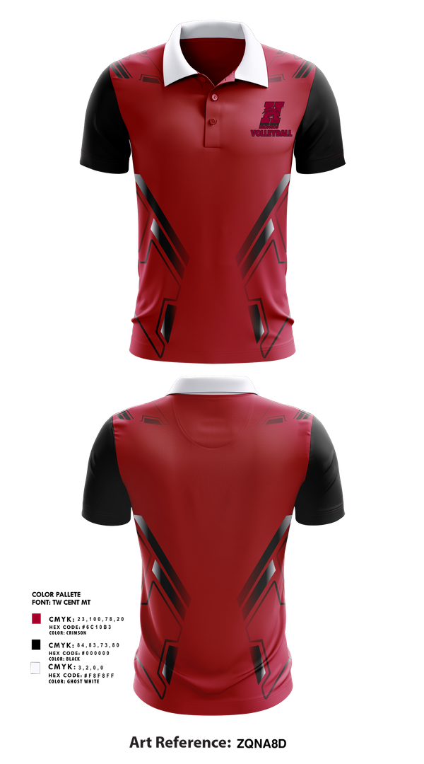 Short Sleeve Performance Polo, Hastings College Broncos Volleyball, Women's Volleyball, Teamtime, Team time, sublimation, custom sports apparel, team uniforms, spirit wear, spiritwear, sports uniforms, custom shirts, team store, custom team store, fundraiser sports, apparel fundraiser