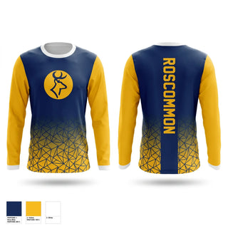 Long Sleeve Performance Shirt, Roscommon Bucks Track & Field, Track & Field, Teamtime, Team time, sublimation, custom sports apparel, team uniforms, spirit wear, spiritwear, sports uniforms, custom shirts, team store, custom team store, fundraiser sports, apparel fundraiser