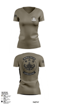 Mobile Police Bomb Squad 47120008 Women's Short Sleeve V-neck Shirt - 1