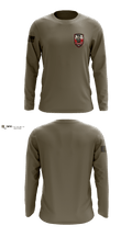 Charlie "Crusaders" Battery, 3-2 ADA BN Long Sleeve Performance Shirt - 1
