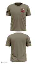Charlie "Crusaders" Battery, 3-2 ADA BN Old School Cotton Feel Shirt - 1