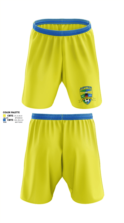 Jupiter United 16264961 Mens Soccer Shorts - 1