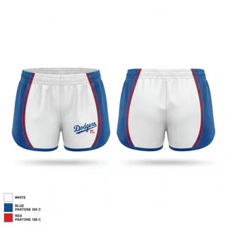 Womens Shorts, FL Dodgers 13U, Baseball, Teamtime, Team time, sublimation, custom sports apparel, team uniforms, spirit wear, spiritwear, sports uniforms, custom shirts, team store, custom team store, fundraiser sports, apparel fundraiser
