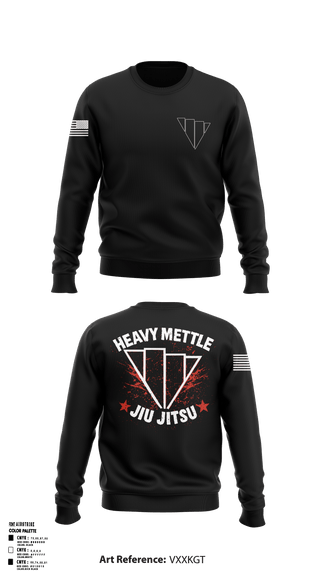 Heavy Mettle Jiu Jitsu 35801664 Crew Neck Sweatshirt - 2