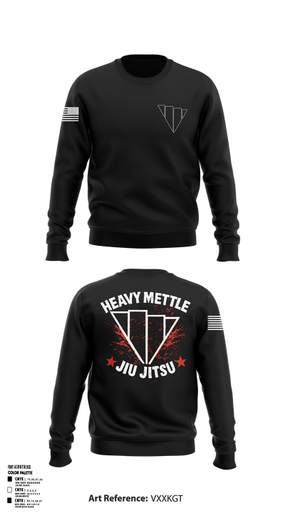 Heavy Mettle Jiu Jitsu 35801664 Crew Neck Sweatshirt - 2