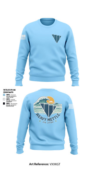 Heavy Mettle Jiu Jitsu 35801664 Crew Neck Sweatshirt - 3