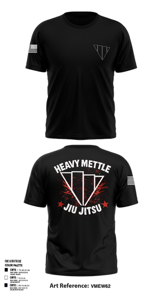Heavy Mettle Jiu Jitsu 35801664 Old School Cotton Feel Shirt - 2