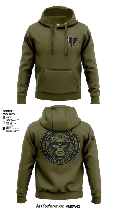 Heavy Mettle Jiu Jitsu 35801664 Hoodie - 1