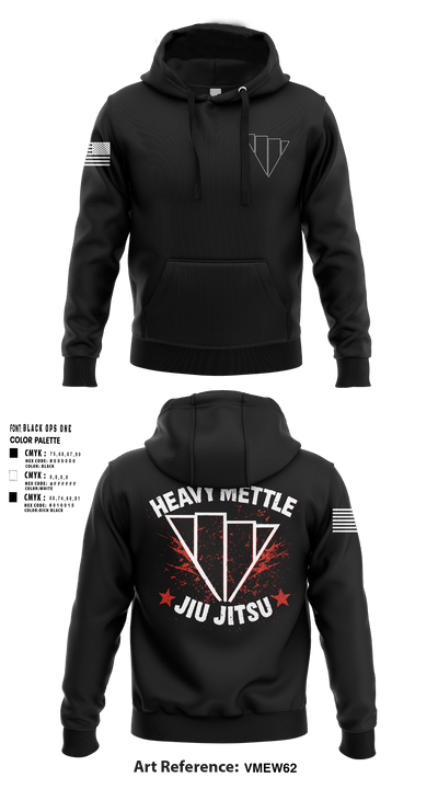 Heavy Mettle Jiu Jitsu 35801664 Hoodie - 2