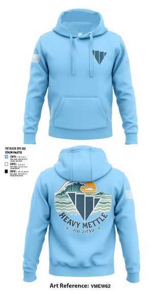 Heavy Mettle Jiu Jitsu 35801664 Hoodie - 3