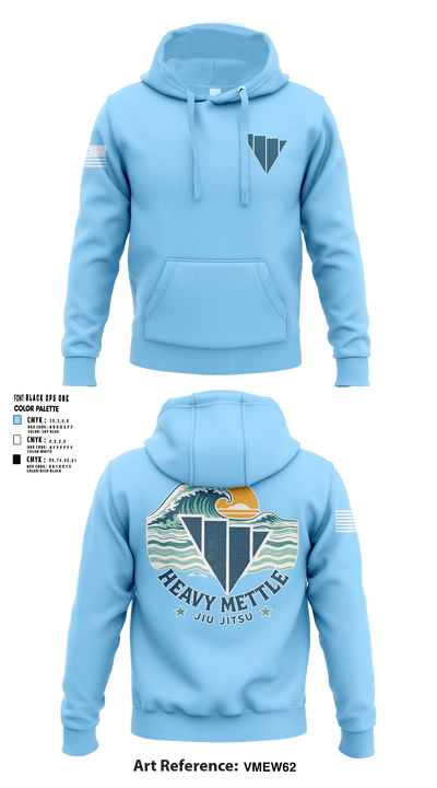 Heavy Mettle Jiu Jitsu 35801664 Hoodie - 3