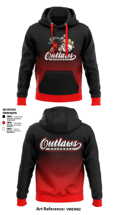 Lexington Outlaws 79435627 Hoodie - 2