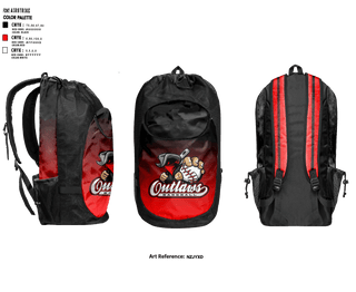 Lexington Outlaws 79435627 Gear Bag - 2