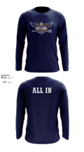 Saddle Brook Falcons Lacrosse 64067977 Short Sleeve Performance Shirt - 5