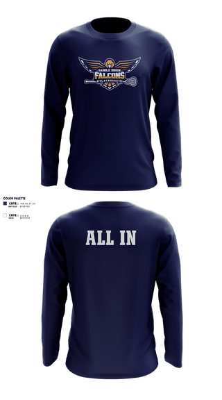 Short Sleeve Performance Shirt, Saddle Brook Falcons Lacrosse, Men's Lacrosse, Teamtime, Team time, sublimation, custom sports apparel, team uniforms, spirit wear, spiritwear, sports uniforms, custom shirts, team store, custom team store, fundraiser sports, apparel fundraiser