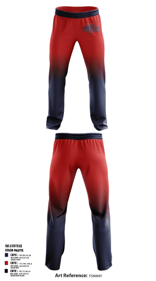 American Bulldogs 59810348 Sweatpants - 1