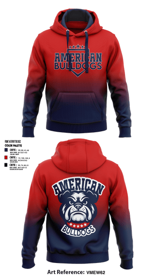 American Bulldogs 59810348 Hoodie - 1