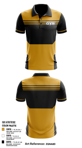 GYS 27849483 Short Sleeve Performance Polo - 1