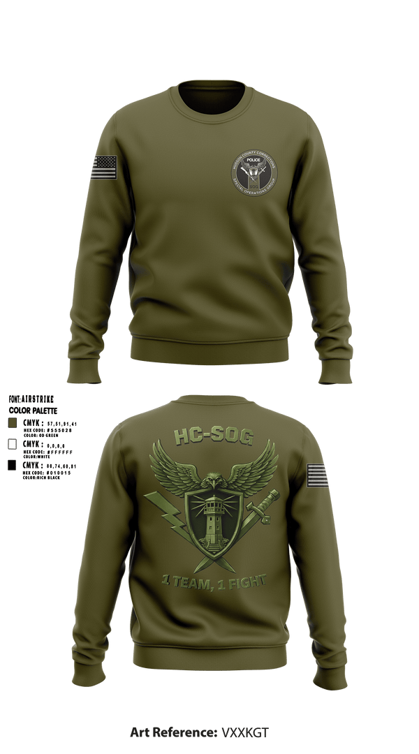 HC-SOG 62474551 Crew Neck Sweatshirt - 1