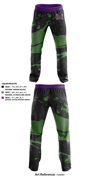 Fresno Mambas 67071112 Sweatpants - 1