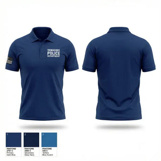 Short Sleeve Performance Polo, Yemassee police department, Police, Teamtime, Team time, sublimation, custom sports apparel, team uniforms, spirit wear, spiritwear, sports uniforms, custom shirts, team store, custom team store, fundraiser sports, apparel fundraiser
