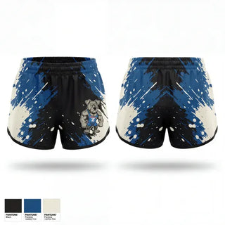 Womens Shorts, The Dog Pound, Wrestling, Teamtime, Team time, sublimation, custom sports apparel, team uniforms, spirit wear, spiritwear, sports uniforms, custom shirts, team store, custom team store, fundraiser sports, apparel fundraiser