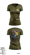 Muscogee Nation Special Operations 96454937 Women's Short Sleeve V-neck Shirt - 3