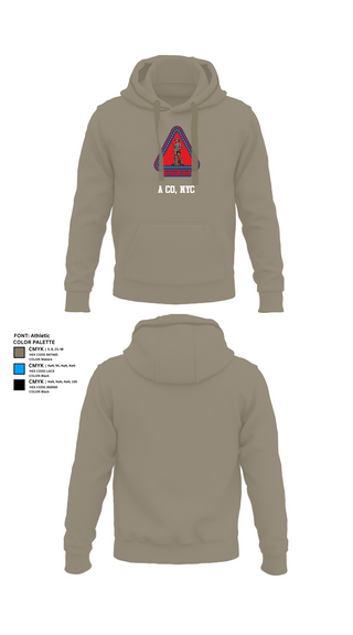 Hoodie, A Co, NYC, , Teamtime, Team time, sublimation, custom sports apparel, team uniforms, spirit wear, spiritwear, sports uniforms, custom shirts, team store, custom team store, fundraiser sports, apparel fundraiser