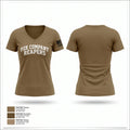 Fox company reapers 29662690 Women's Short Sleeve V-neck Shirt - 1