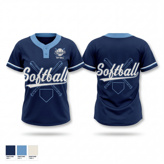 Greensboro Batting Center Prospects Two Button Softball Jersey - 1