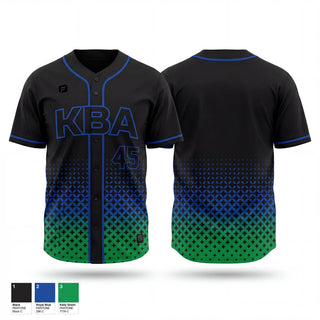 KBA Prime 53187272 Full Button Baseball Jersey - 1