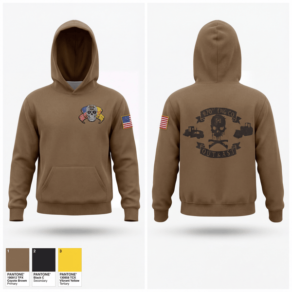 920th engineer co 90433289 Hoodie - 1