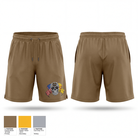920th engineer co 90433289 Athletic Shorts With Pockets - 1