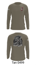 112th, 1/1 BN CRDT 19582480 Long Sleeve Performance Shirt 66