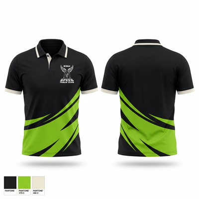 All About Speed 79338844 Short Sleeve Performance Polo - 1