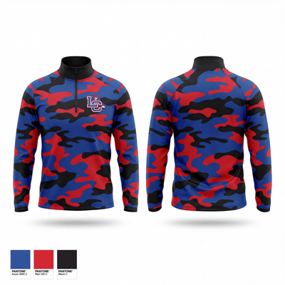 Lewis County Cubs 5528216 Quarter Zip Jacket - 1