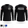 Cloverdale police department 51984655 Long Sleeve Performance Shirt - 1