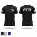 Cloverdale police department 51984655 Short Sleeve Performance Shirt - 1