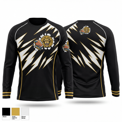 DMV LIONS 31125669 Short Sleeve Performance Shirt - 1