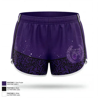 Womens Shorts, Africentric Nubians, Track & Field, Teamtime, Team time, sublimation, custom sports apparel, team uniforms, spirit wear, spiritwear, sports uniforms, custom shirts, team store, custom team store, fundraiser sports, apparel fundraiser