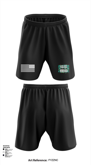Athletic Shorts With Pockets, D.B. Coopers, Army, Teamtime, Team time, sublimation, custom sports apparel, team uniforms, spirit wear, spiritwear, sports uniforms, custom shirts, team store, custom team store, fundraiser sports, apparel fundraiser