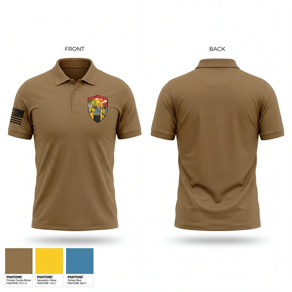 24th WMD-CST 32360190 Short Sleeve Performance Polo - 1