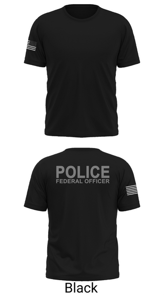 Old School Cotton Feel Shirt, ICE ERO Atlanta, Police, Teamtime, Team time, sublimation, custom sports apparel, team uniforms, spirit wear, spiritwear, sports uniforms, custom shirts, team store, custom team store, fundraiser sports, apparel fundraiser