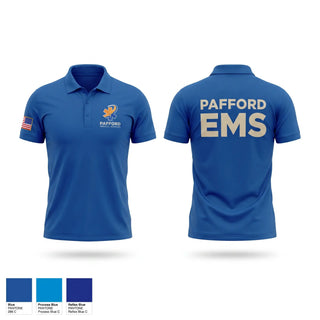 Short Sleeve Performance Polo, Pafford EMS, EMS/EMT, Teamtime, Team time, sublimation, custom sports apparel, team uniforms, spirit wear, spiritwear, sports uniforms, custom shirts, team store, custom team store, fundraiser sports, apparel fundraiser