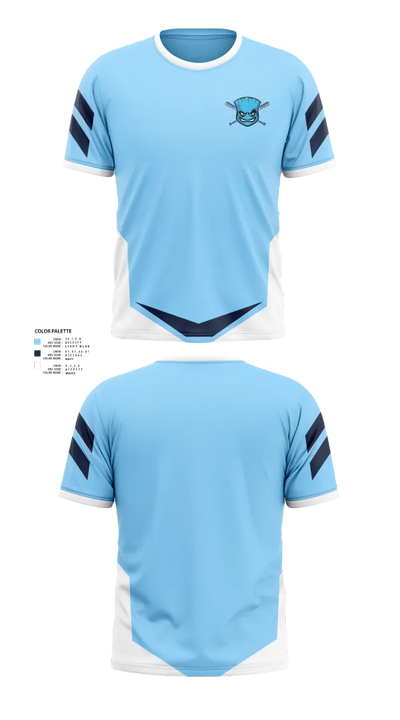 Blue Sox 2953657 Short Sleeve Performance Shirt - 21